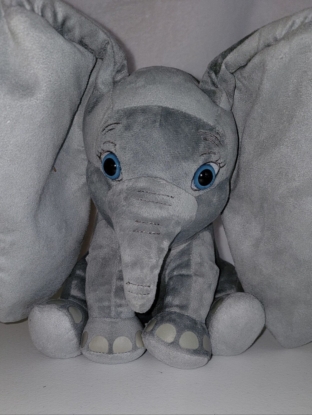 Dumbo Fluttering Ears Interactive Plush , All Ages, Approx 12"